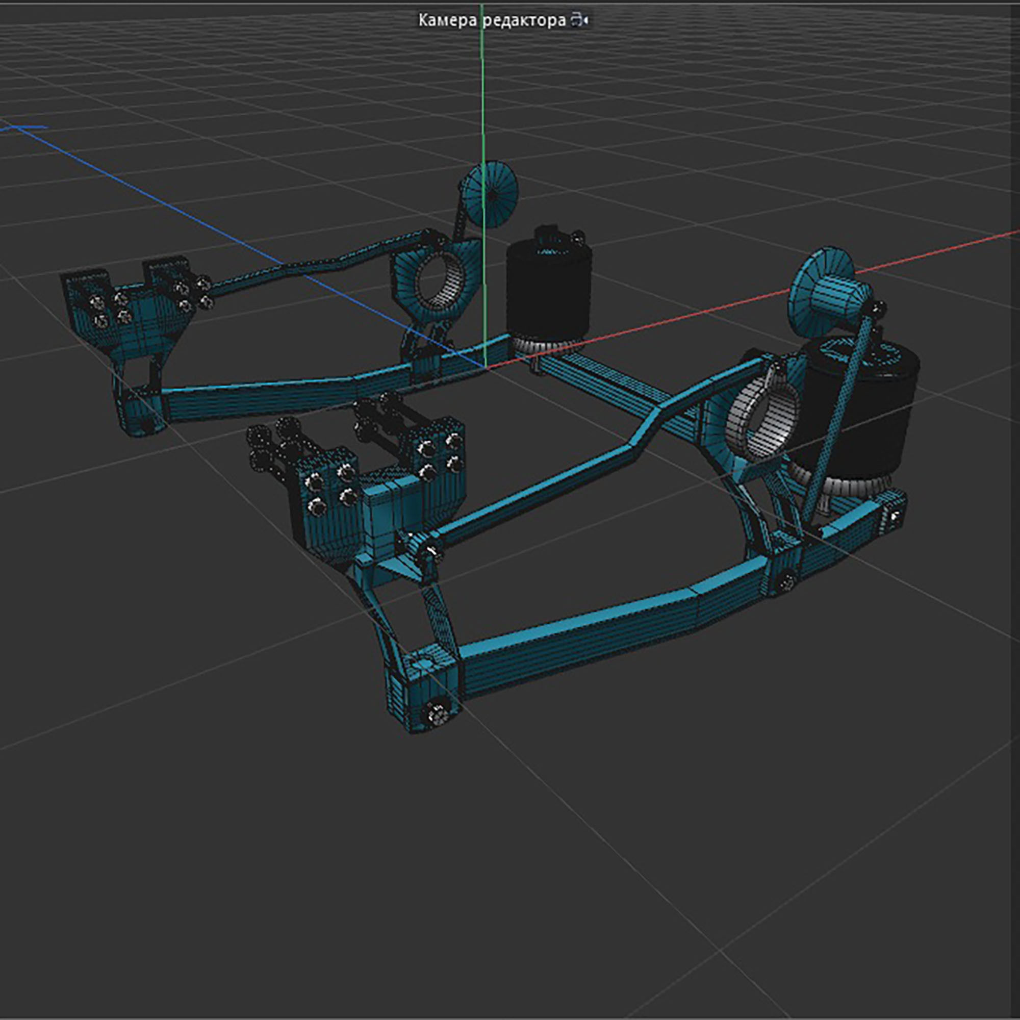 air suspensior 3D model_8