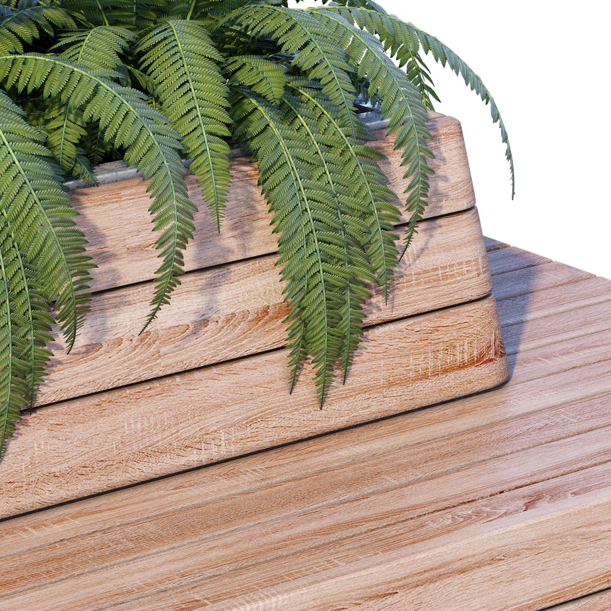 Modulo green three 3D model_5