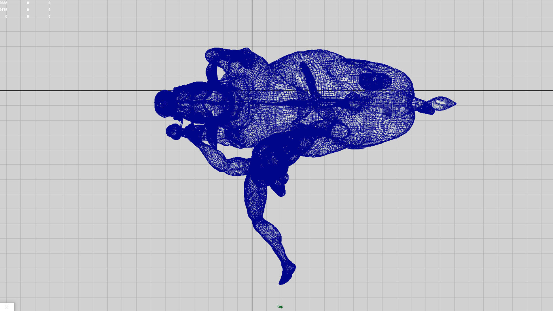 bull sculpture 3D model_6