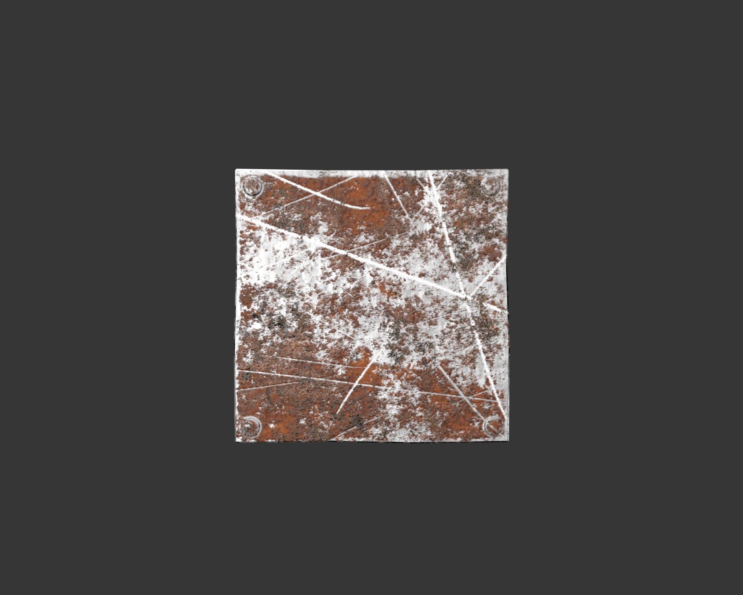 Medieval Crude Lighting Lantern Low-poly 3D model_6