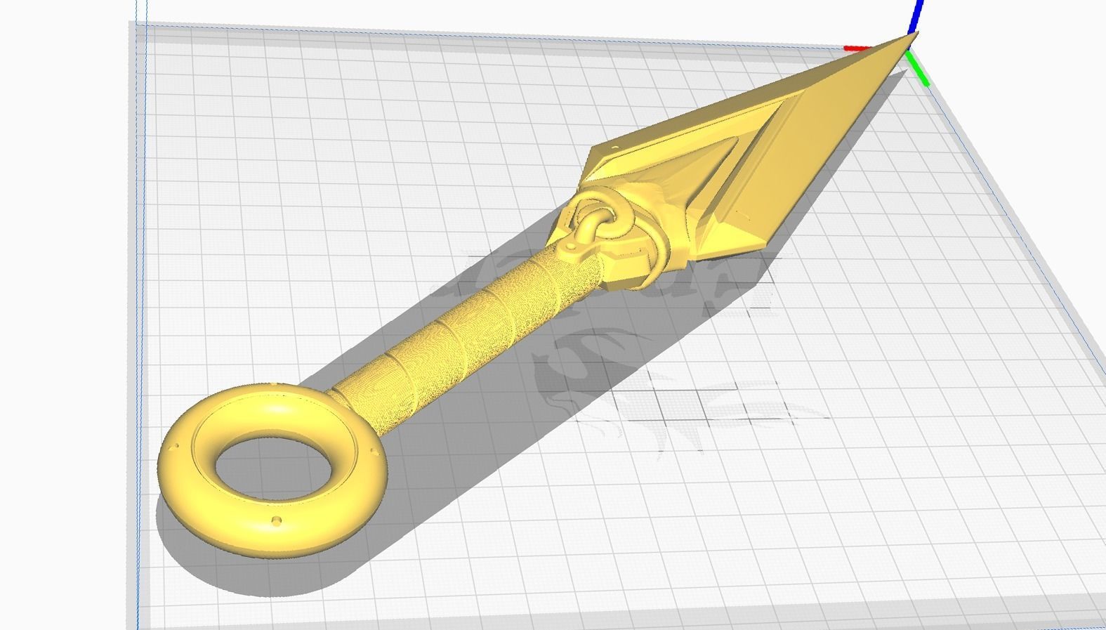 Overwatch - Kiriko Bundle - Kunai and Kitsune mask  3D print model_7