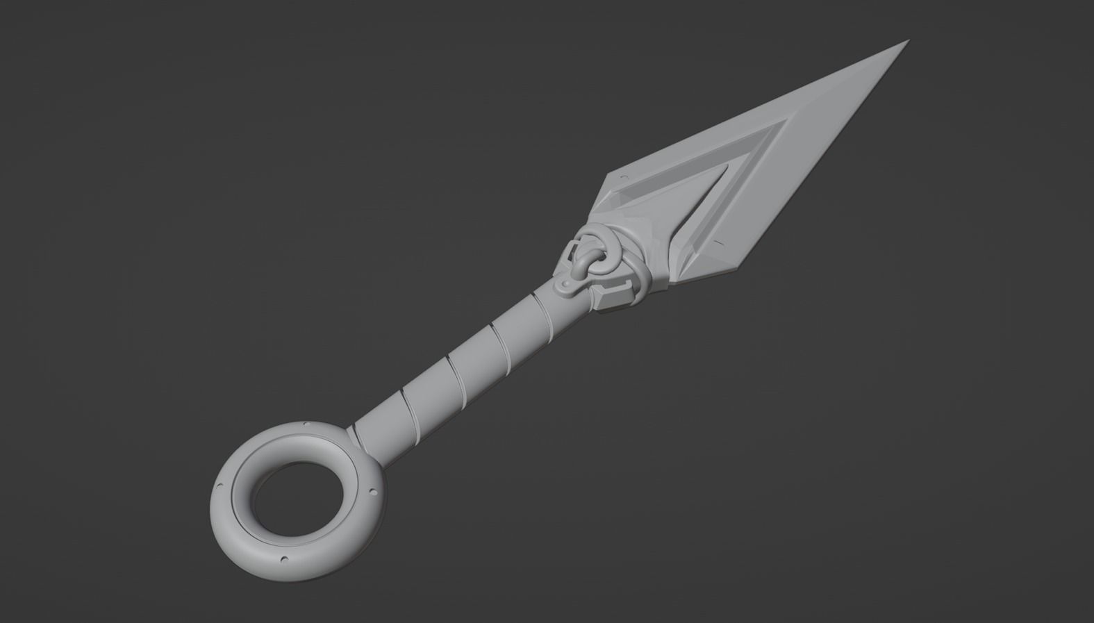 Overwatch - Kiriko Bundle - Kunai and Kitsune mask  3D print model_8