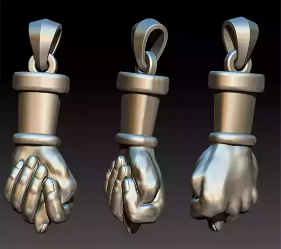 Fig Hand Sign 3D print model