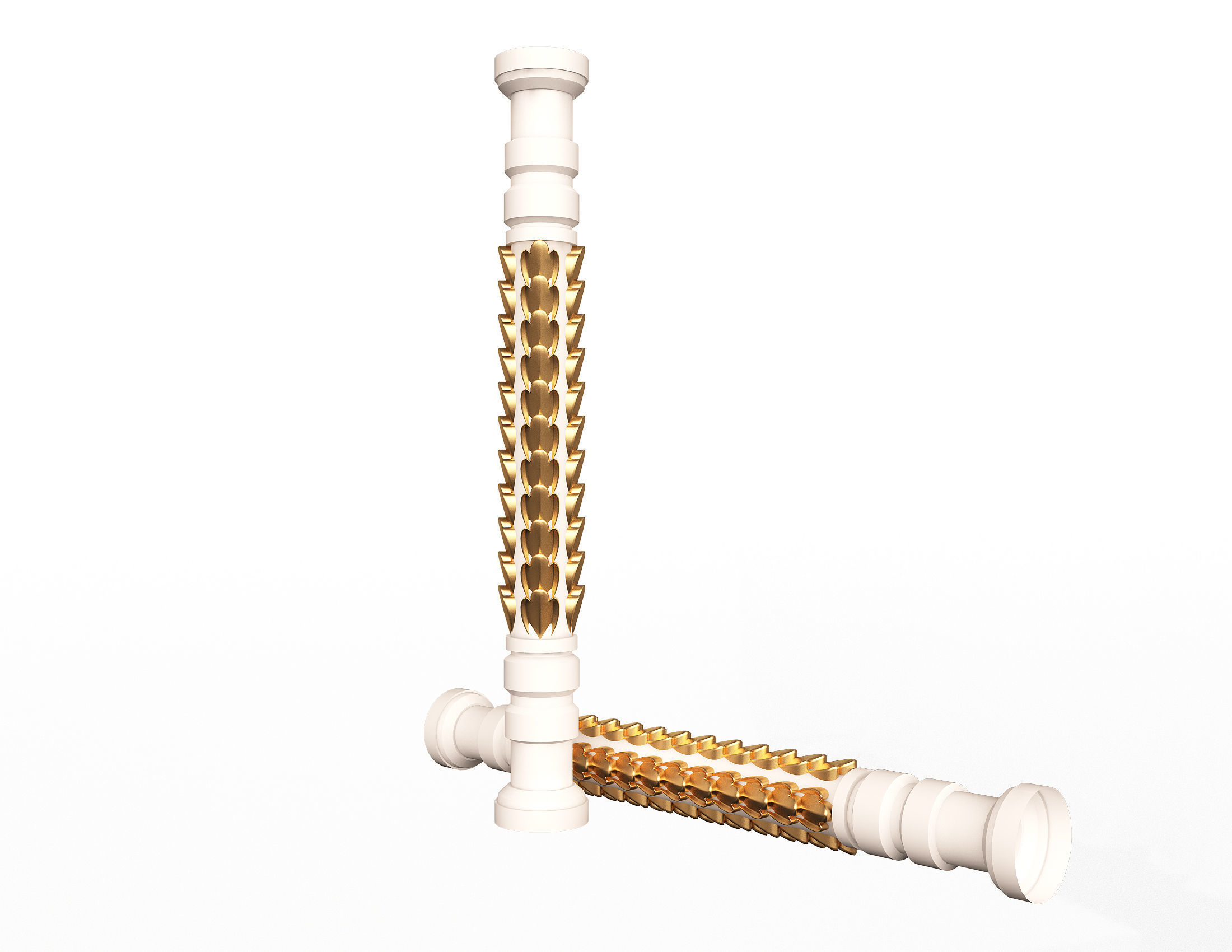 Collection of 170 Classic Carvings 06 Low-poly 3D model_27