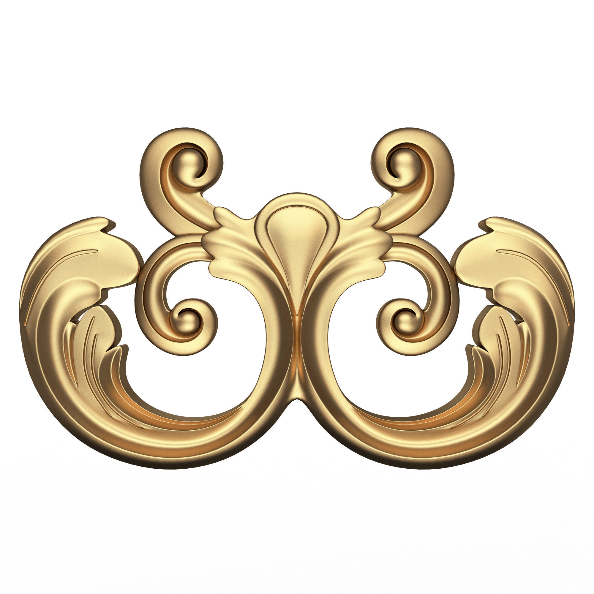 Collection of 170 Classic Carvings 06 Low-poly 3D model_47