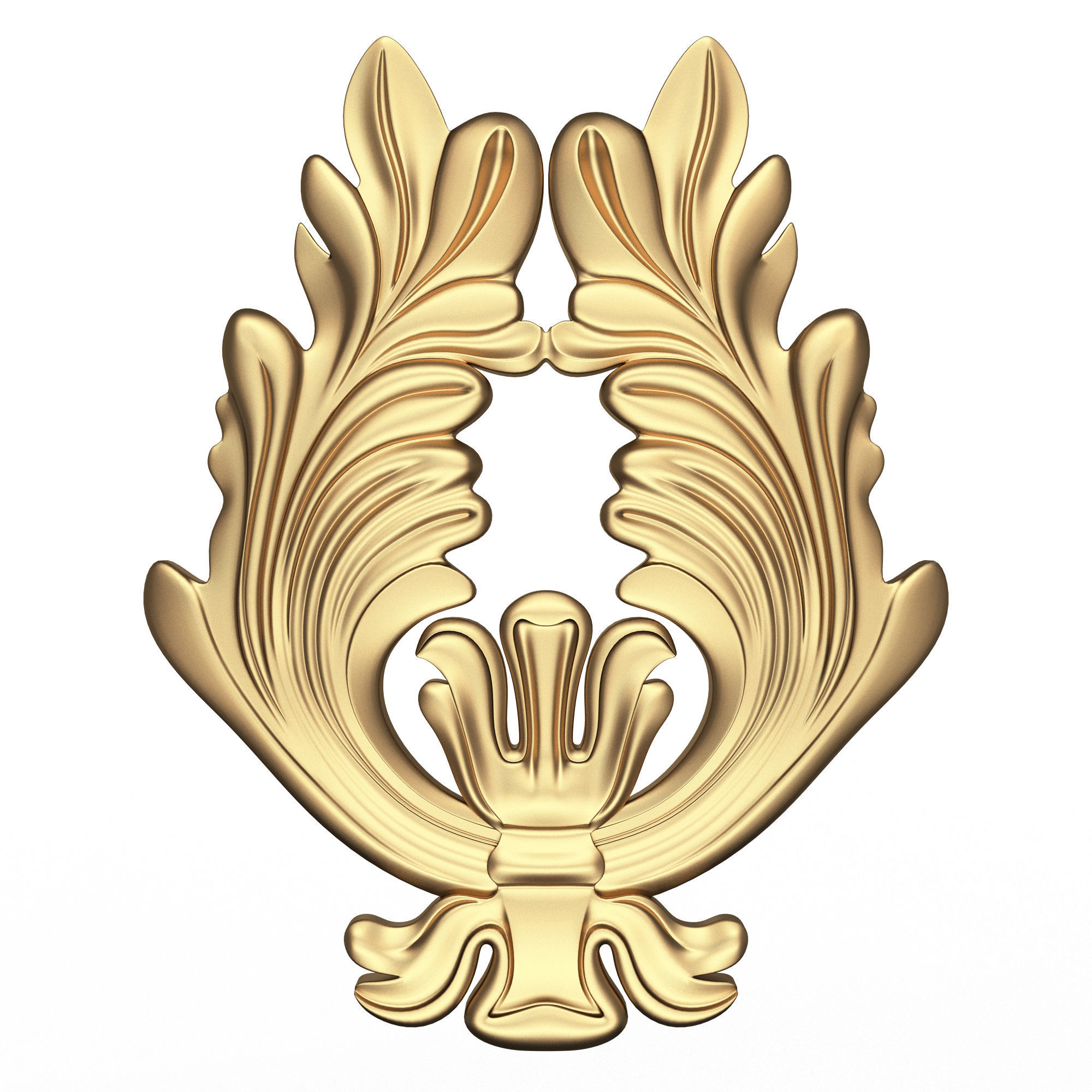 Collection of 170 Classic Carvings 06 Low-poly 3D model_51