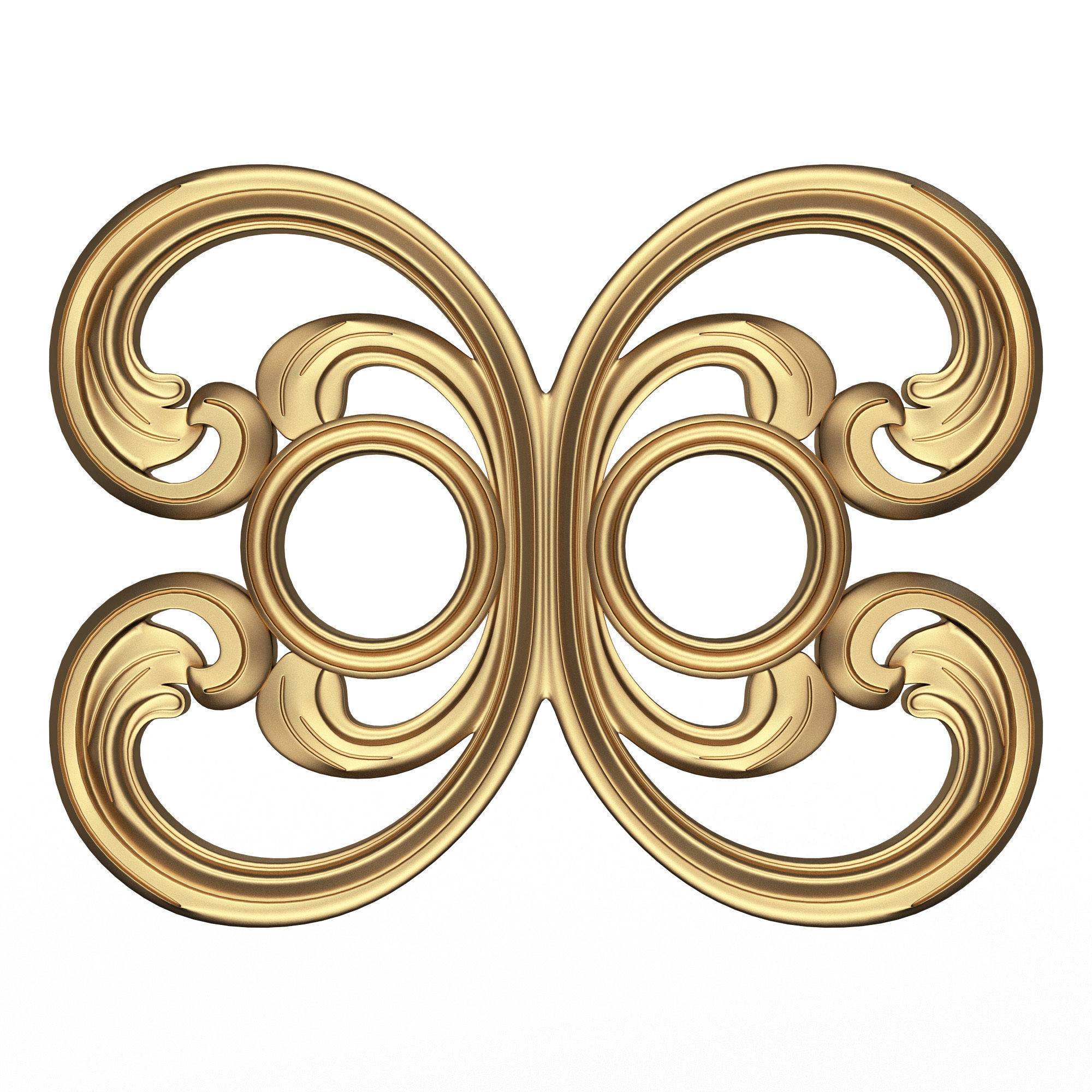 Collection of 170 Classic Carvings 06 Low-poly 3D model_44