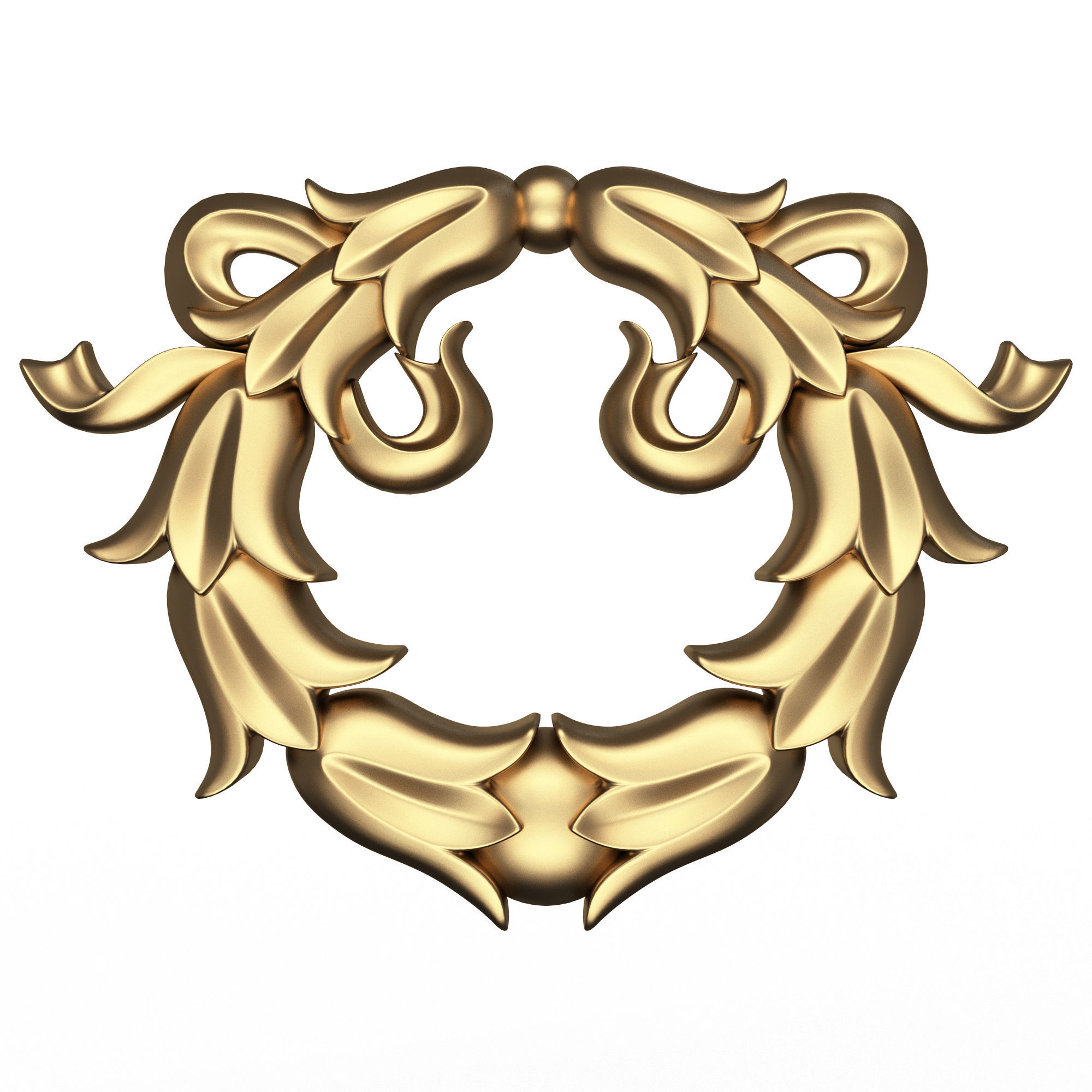 Collection of 170 Classic Carvings 06 Low-poly 3D model_134