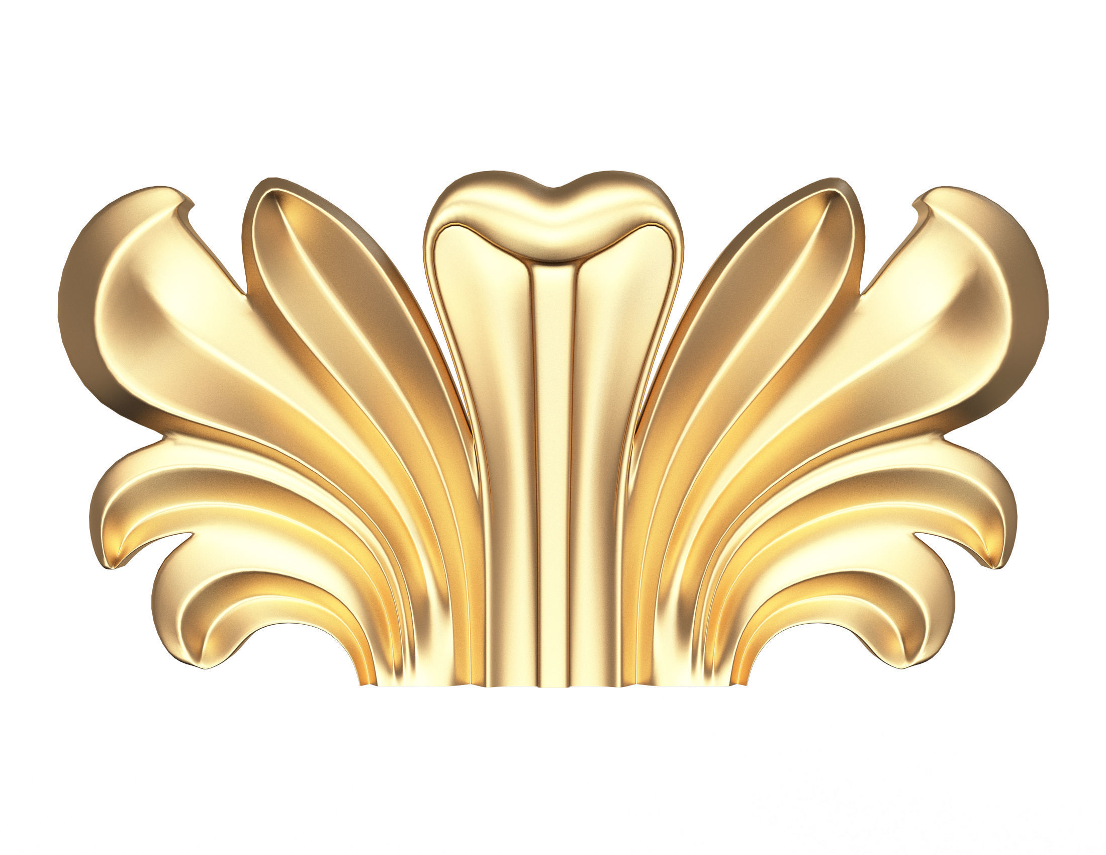 Collection of 170 Classic Carvings 06 Low-poly 3D model_96