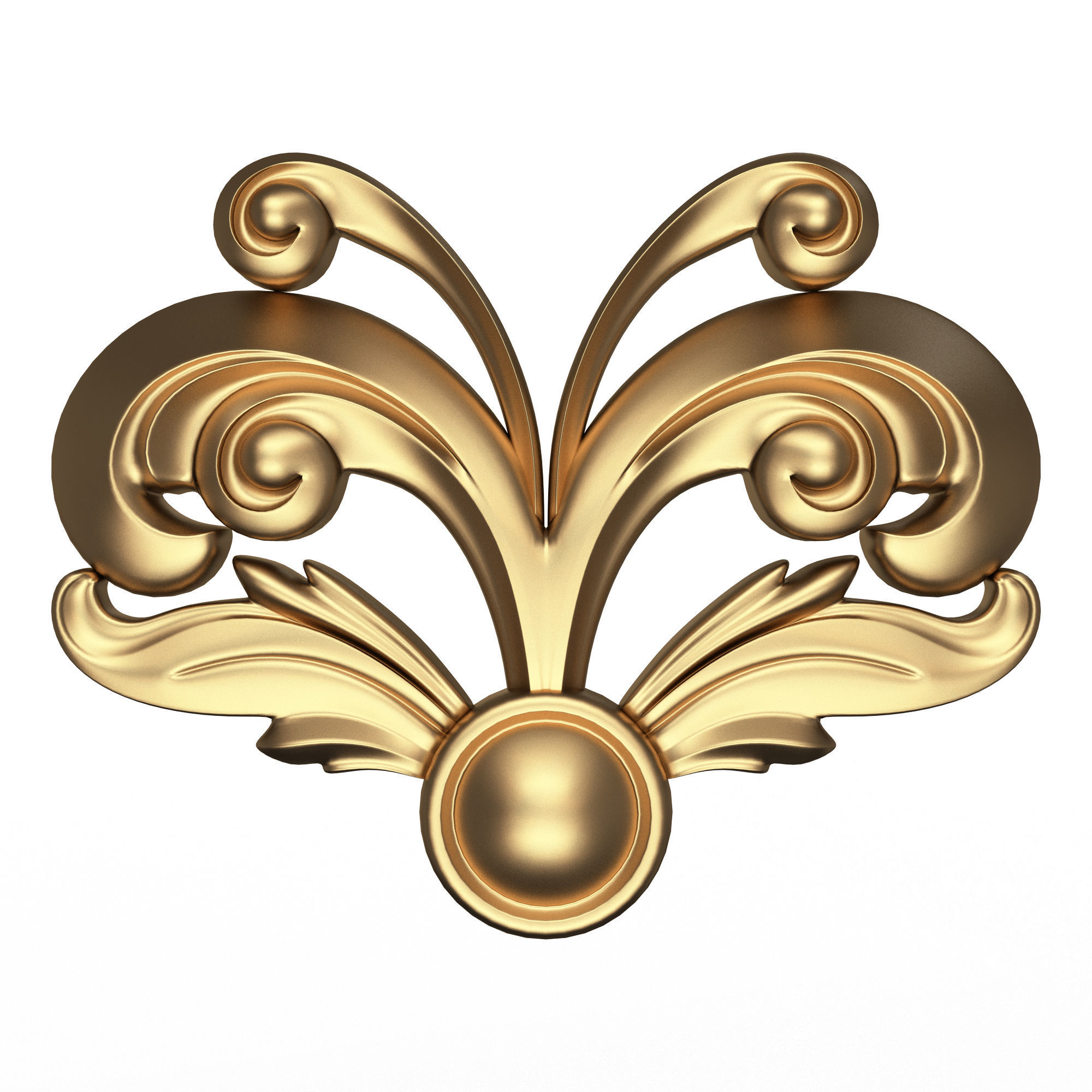 Collection of 170 Classic Carvings 06 Low-poly 3D model_59