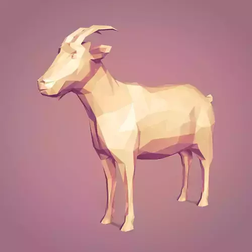 LowPoly Goat