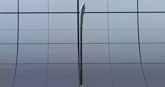 Naginata PBR sword
