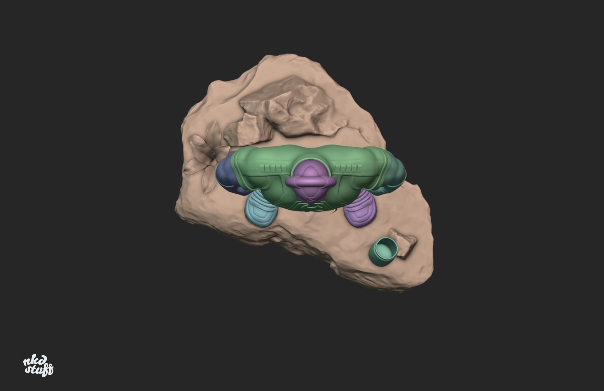 PEACEMAKER stylized character figurine 3D print model_7