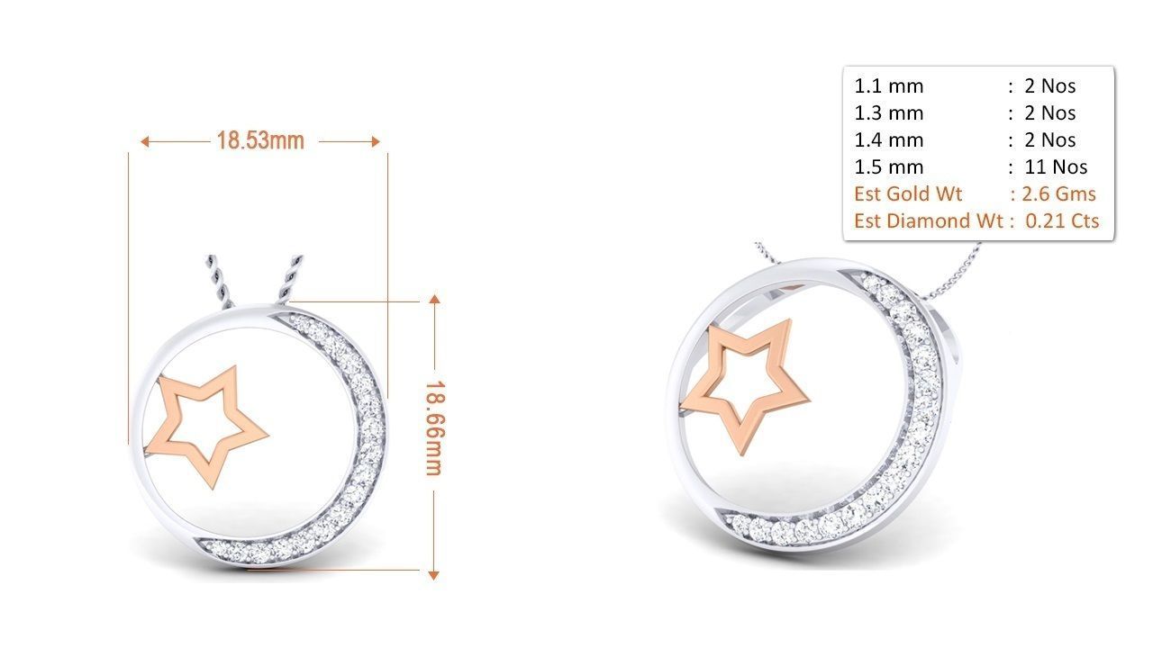 Pendant - 6153 3D print model_1