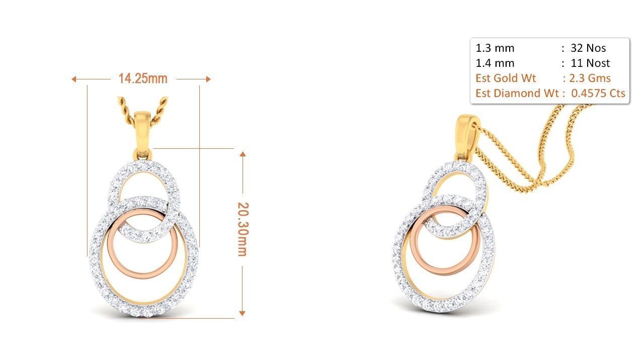 Pendant - 6143 3D print model_1