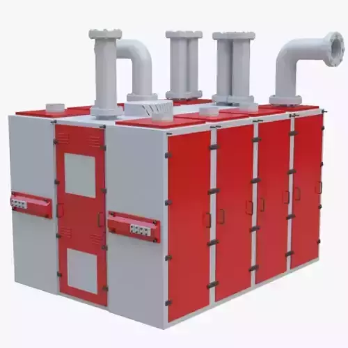 Plansifter Plansichter  Grain  Wheat Flour Milling Machine Low-poly 3D model