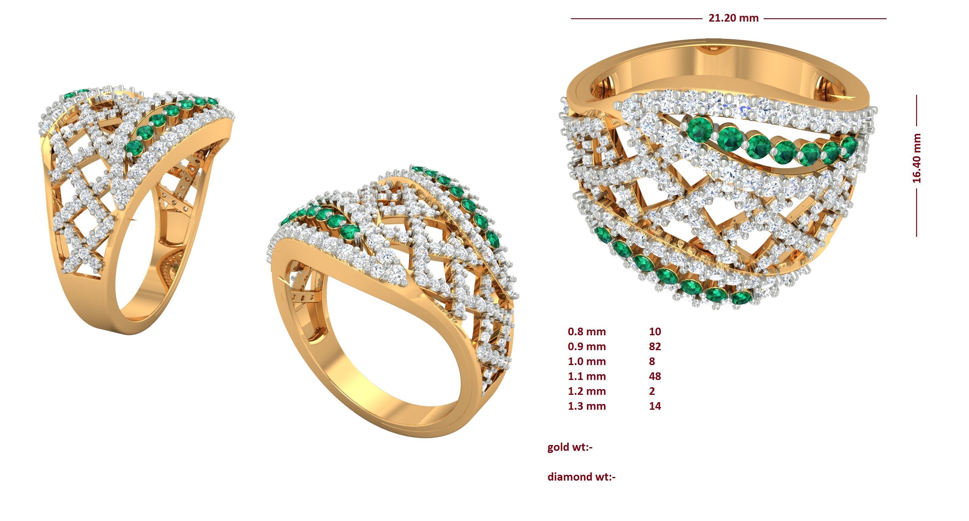 Ring - 278 3D print model_2