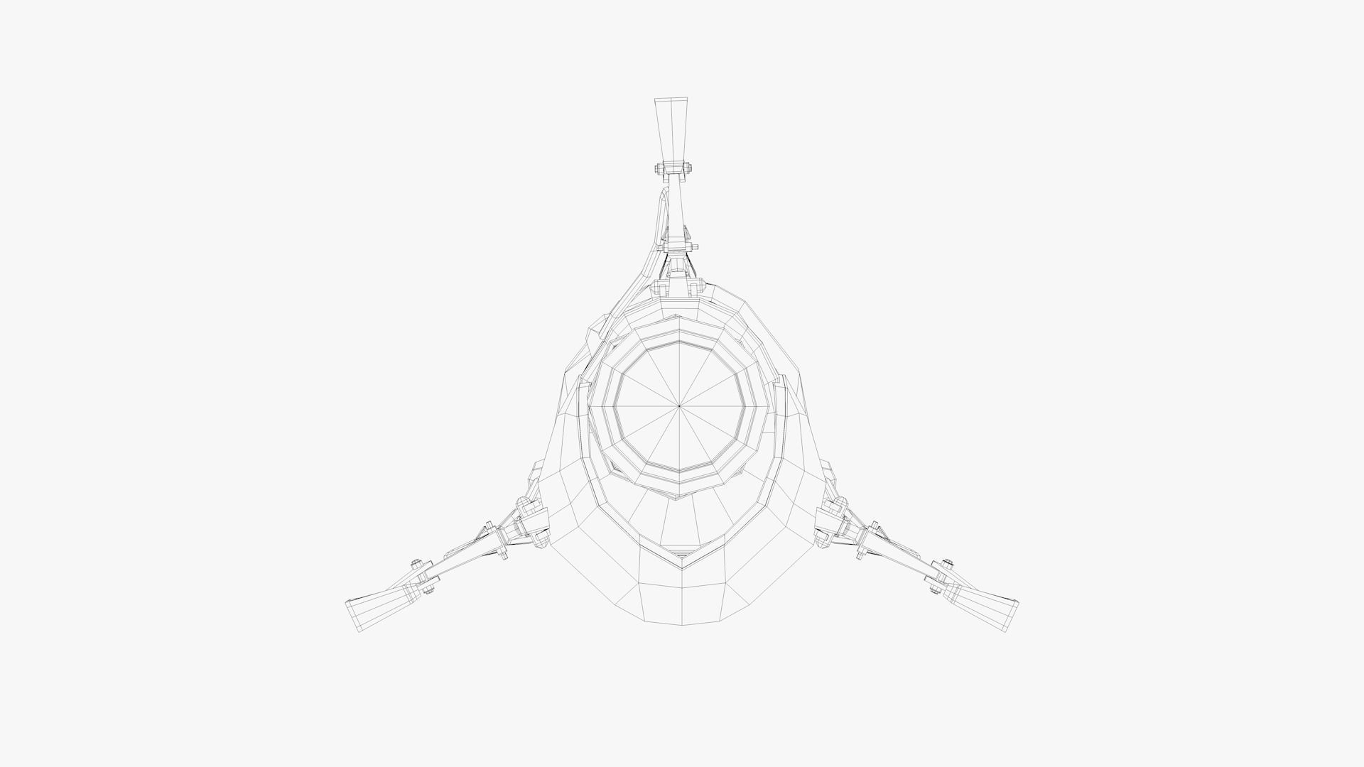 Portal Gun - From Portal 2 - highpoly 3D model_14