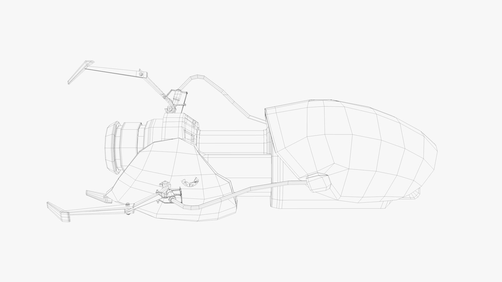 Portal Gun - From Portal 2 - highpoly 3D model_17