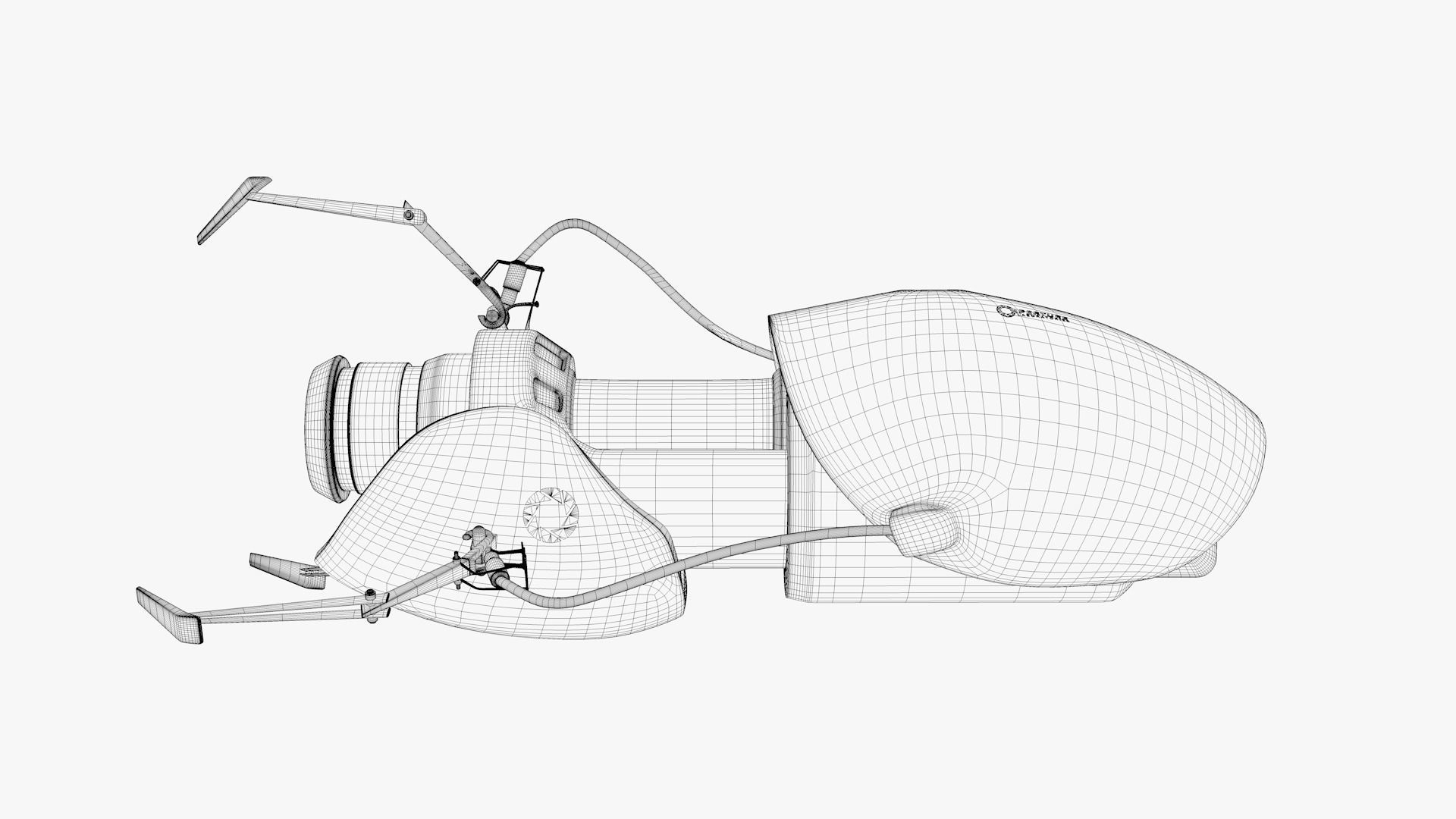 Portal Gun - From Portal 2 - highpoly 3D model_19