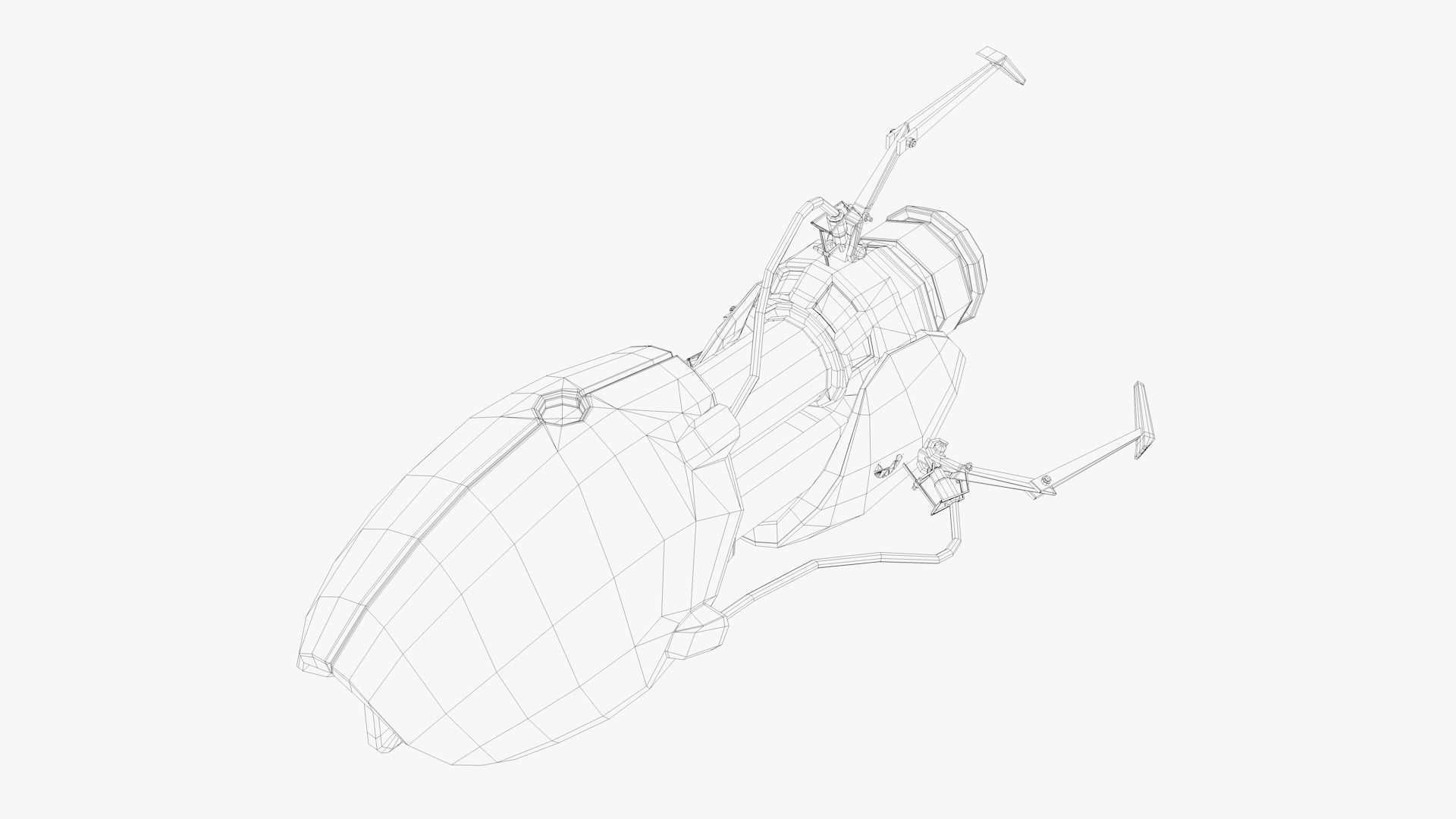 Portal Gun - From Portal 2 - highpoly 3D model_11