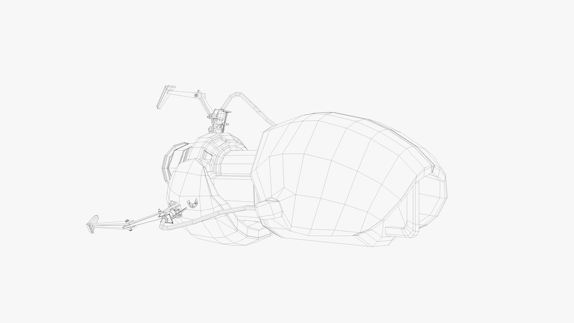 Portal Gun - From Portal 2 - highpoly 3D model_8