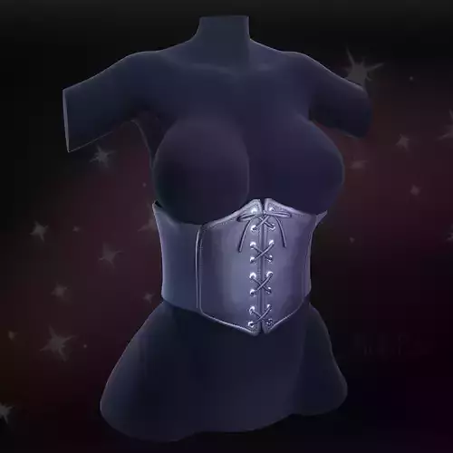 Corset mannequin wearing