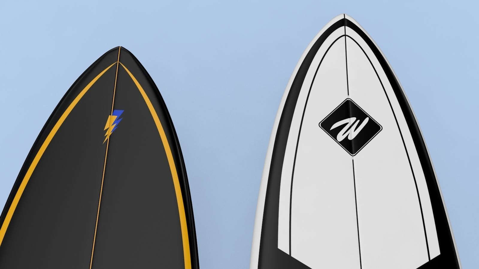 Surfboards Design  3D model_10