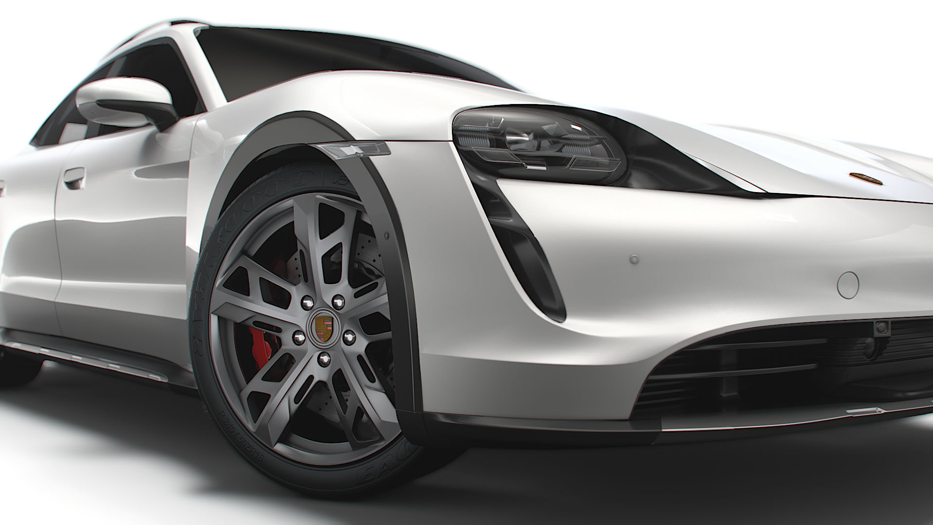 Porsche Taycan Cross Turismo 2022 3D model_5