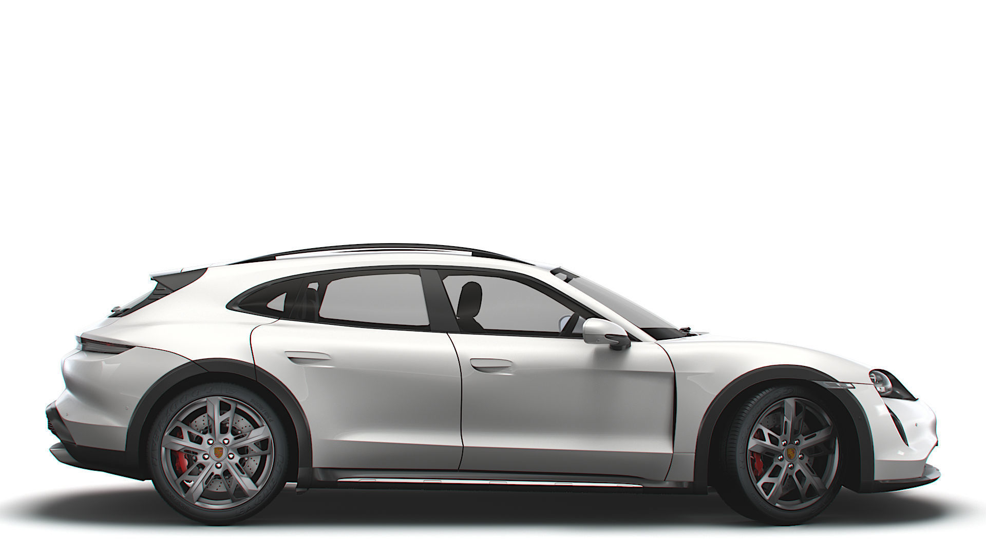 Porsche Taycan Cross Turismo 2022 3D model_1