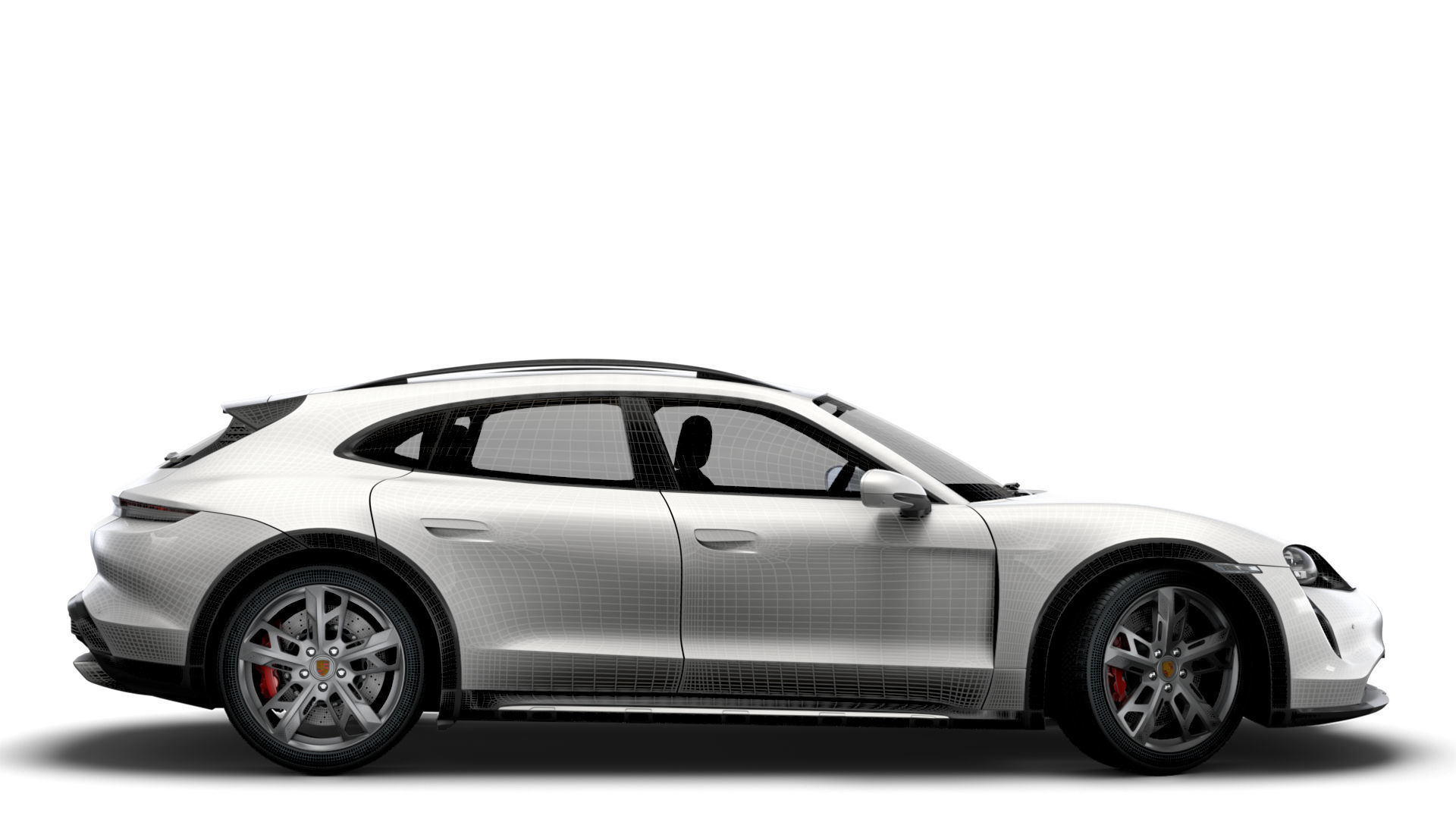 Porsche Taycan Cross Turismo 2022 3D model_13