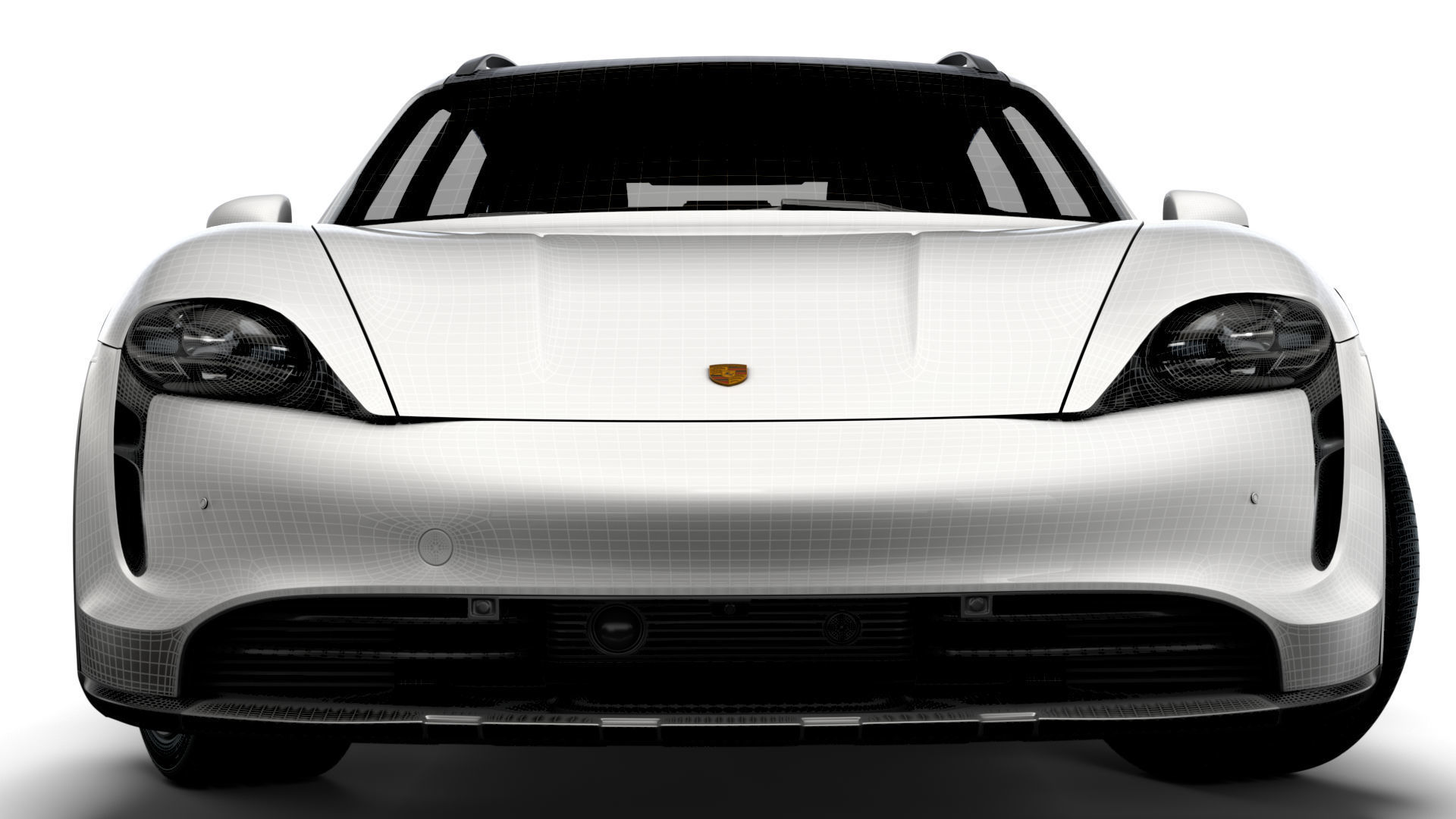 Porsche Taycan Cross Turismo 2022 3D model_18