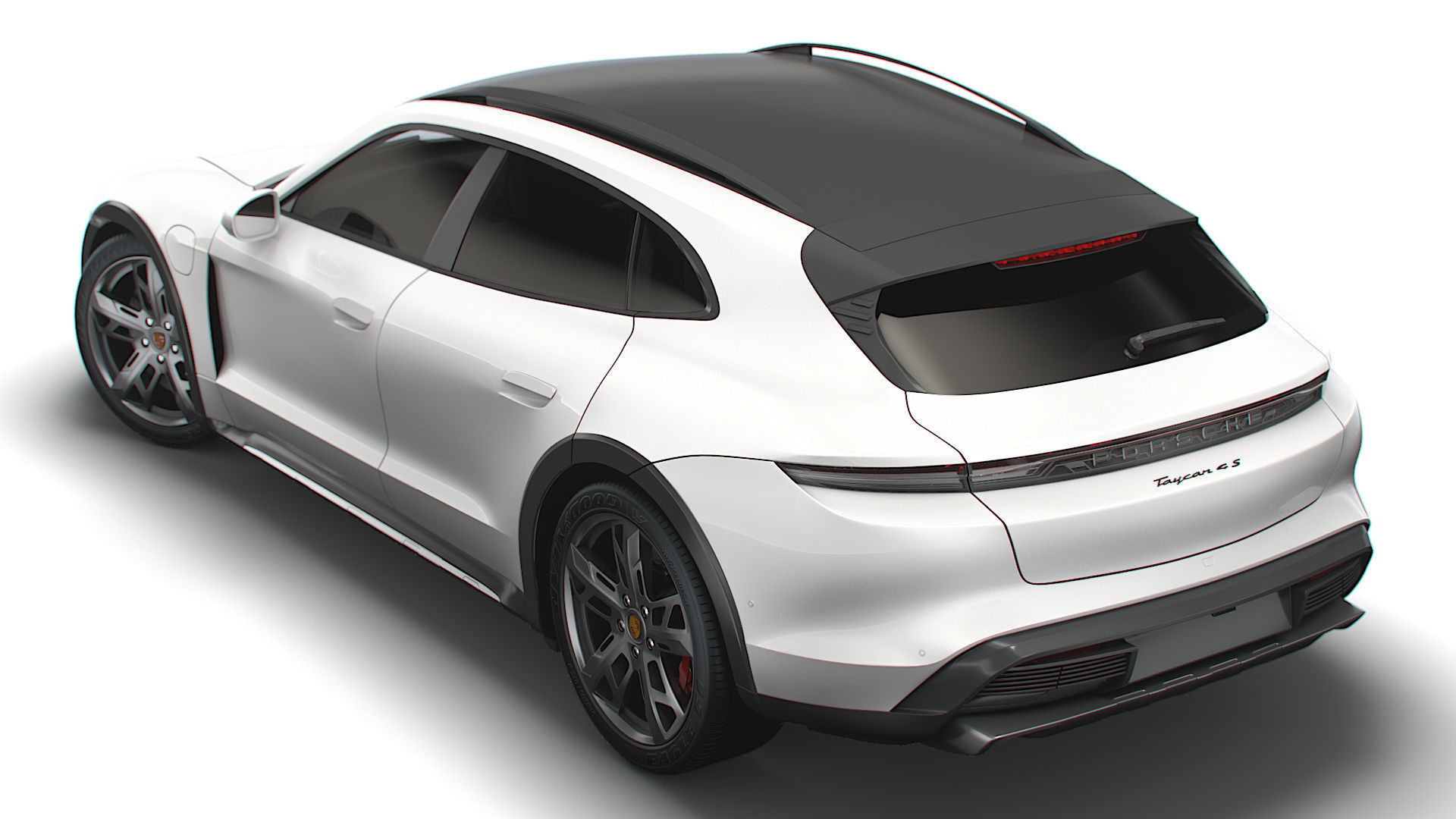 Porsche Taycan Cross Turismo 2022 3D model_3
