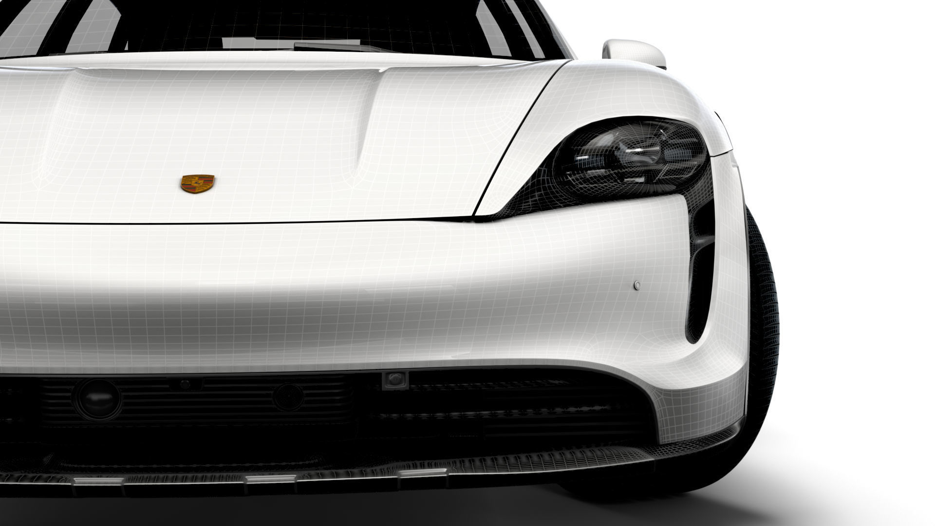 Porsche Taycan Cross Turismo 2022 3D model_19