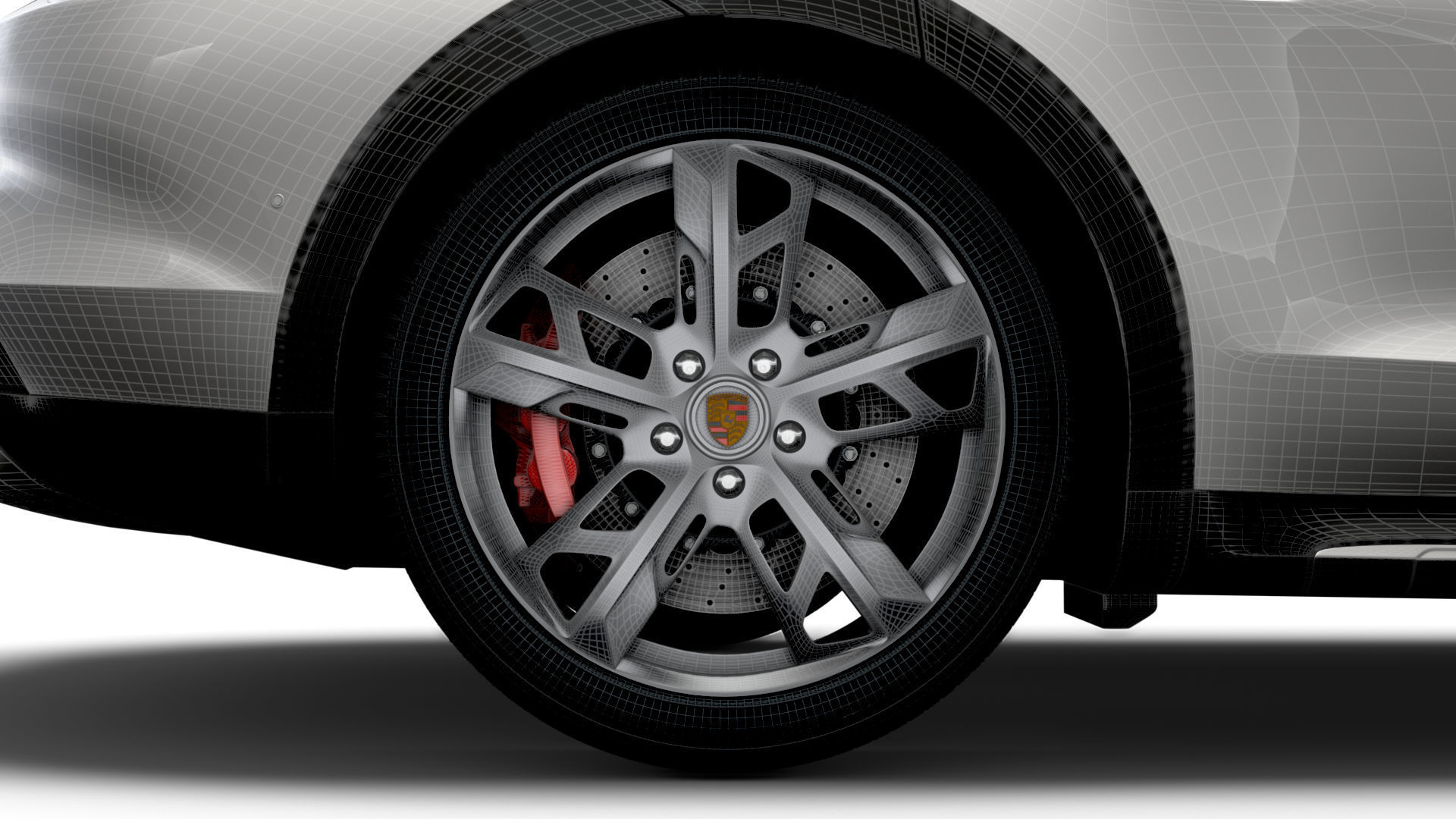 Porsche Taycan Cross Turismo 2022 3D model_21