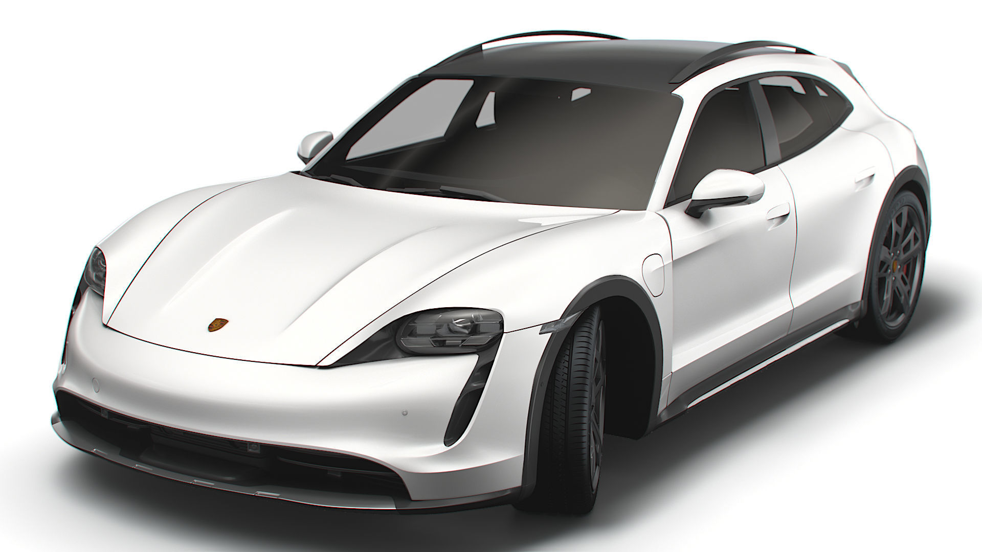 Porsche Taycan Cross Turismo 2022 3D model_8