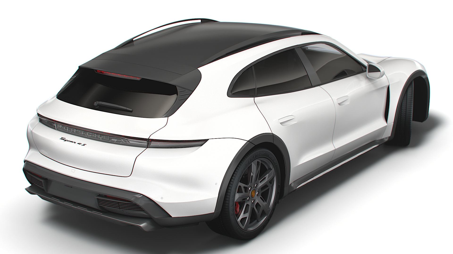 Porsche Taycan Cross Turismo 2022 3D model_2