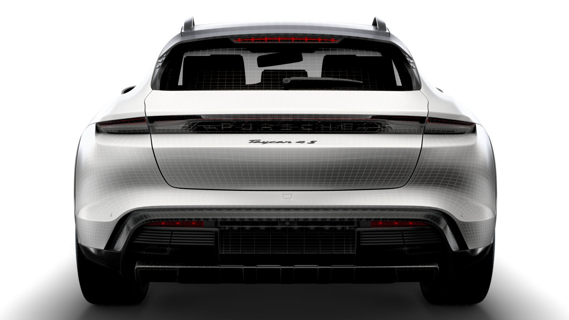Porsche Taycan Cross Turismo 2022 3D model_22