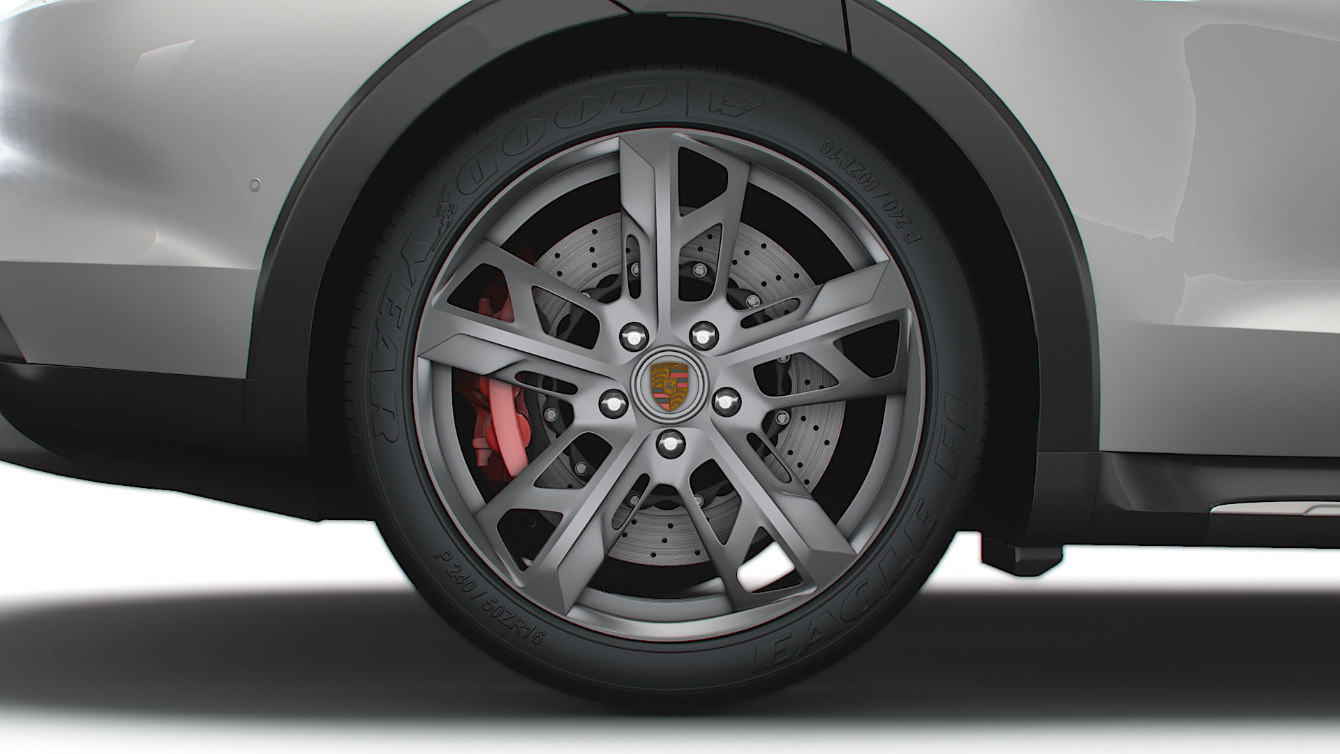 Porsche Taycan Cross Turismo 2022 3D model_9