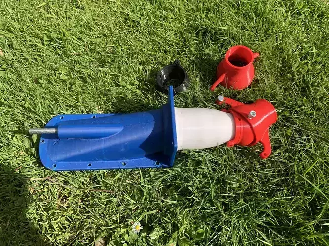 Steering Nozzle for 60mm jet unit Free 3D print model