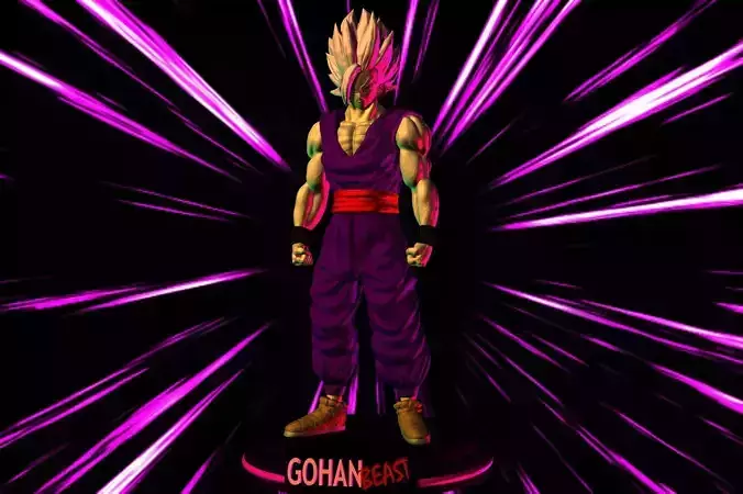 GOHAN BEAST DRAGON BALL SUPER HERO