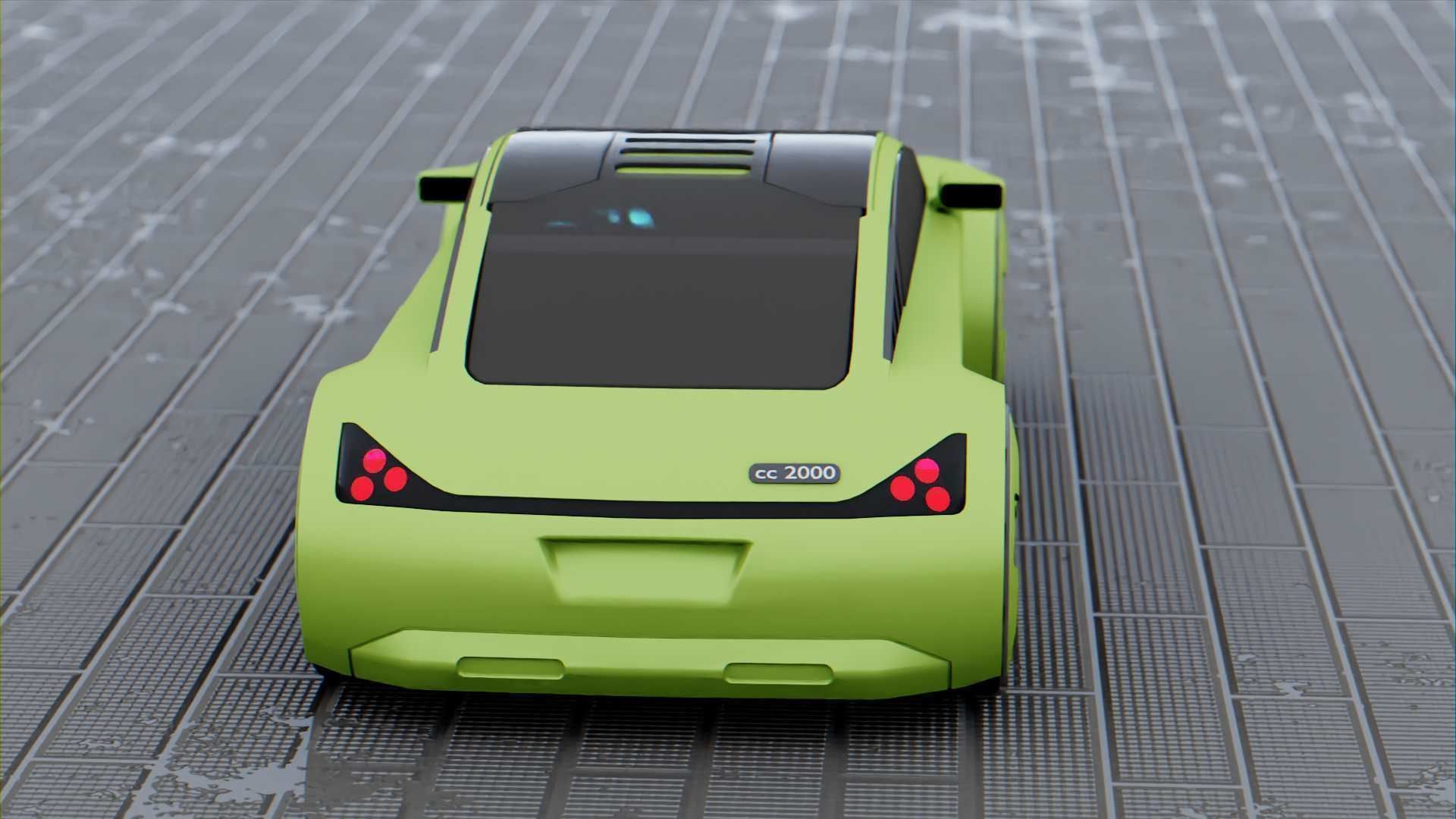 CONCEPT ELECTRIC  VEHICLE RIGGED 3D model_28
