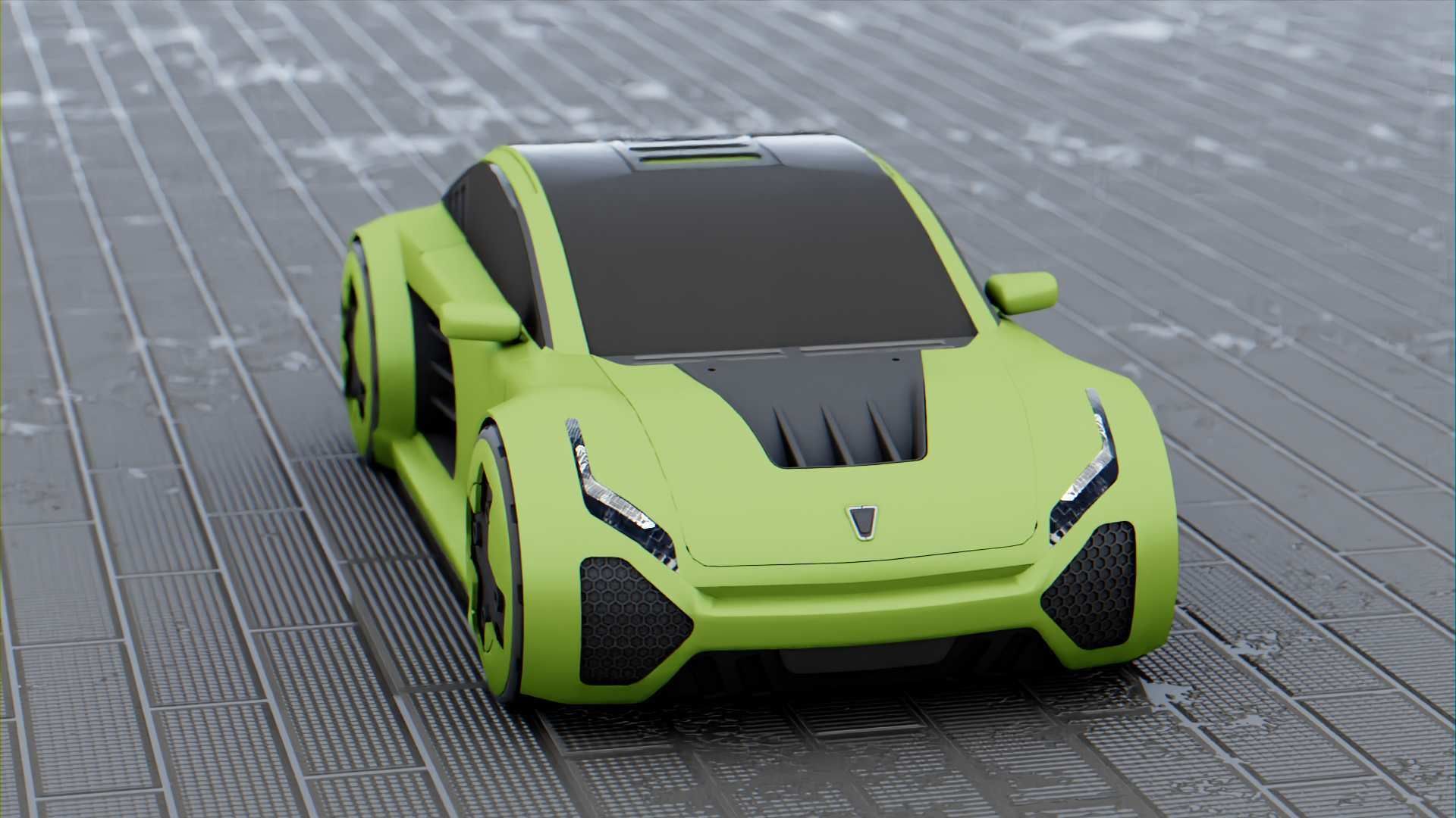 CONCEPT ELECTRIC  VEHICLE RIGGED 3D model_9