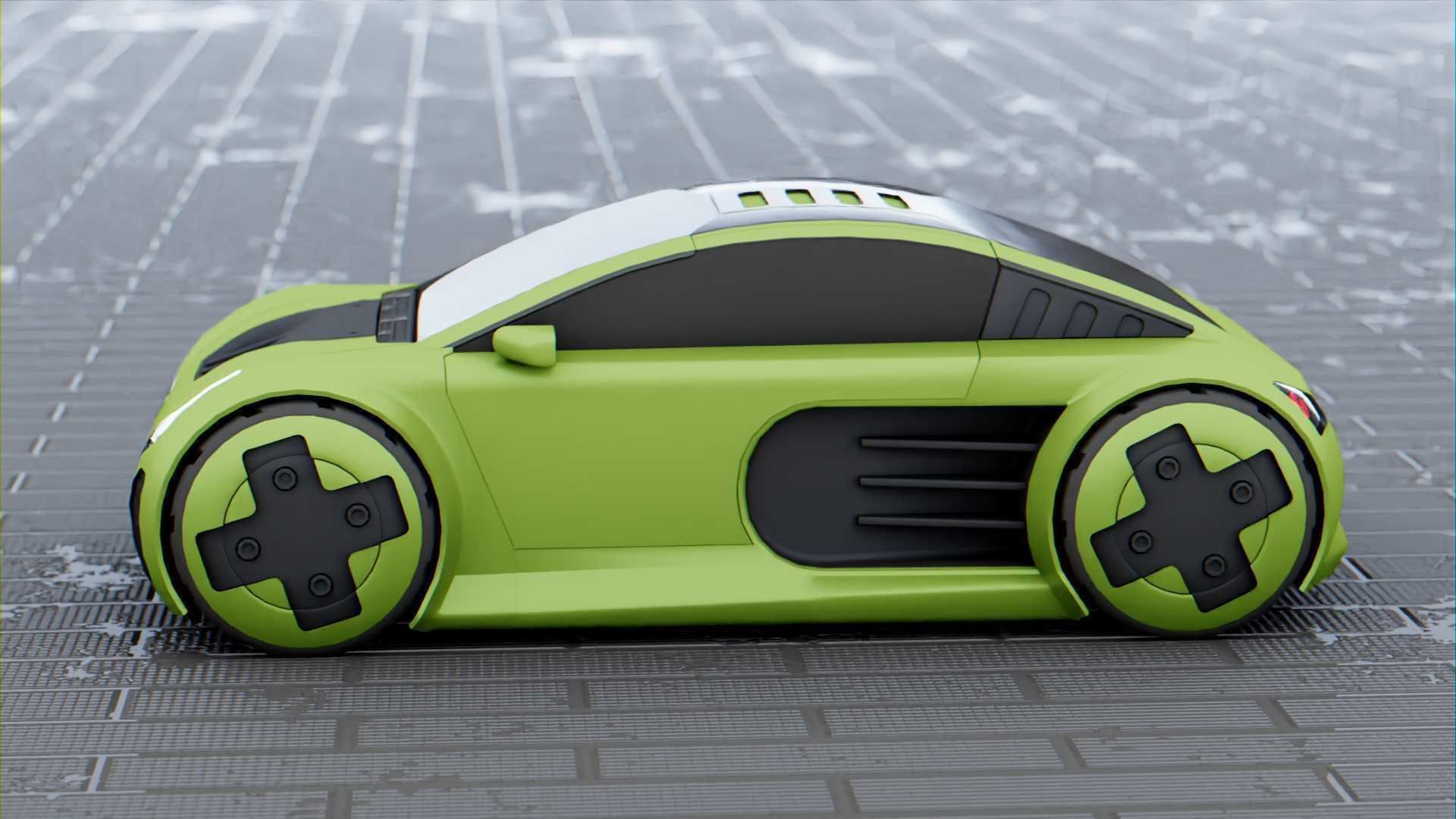 CONCEPT ELECTRIC  VEHICLE RIGGED 3D model_18