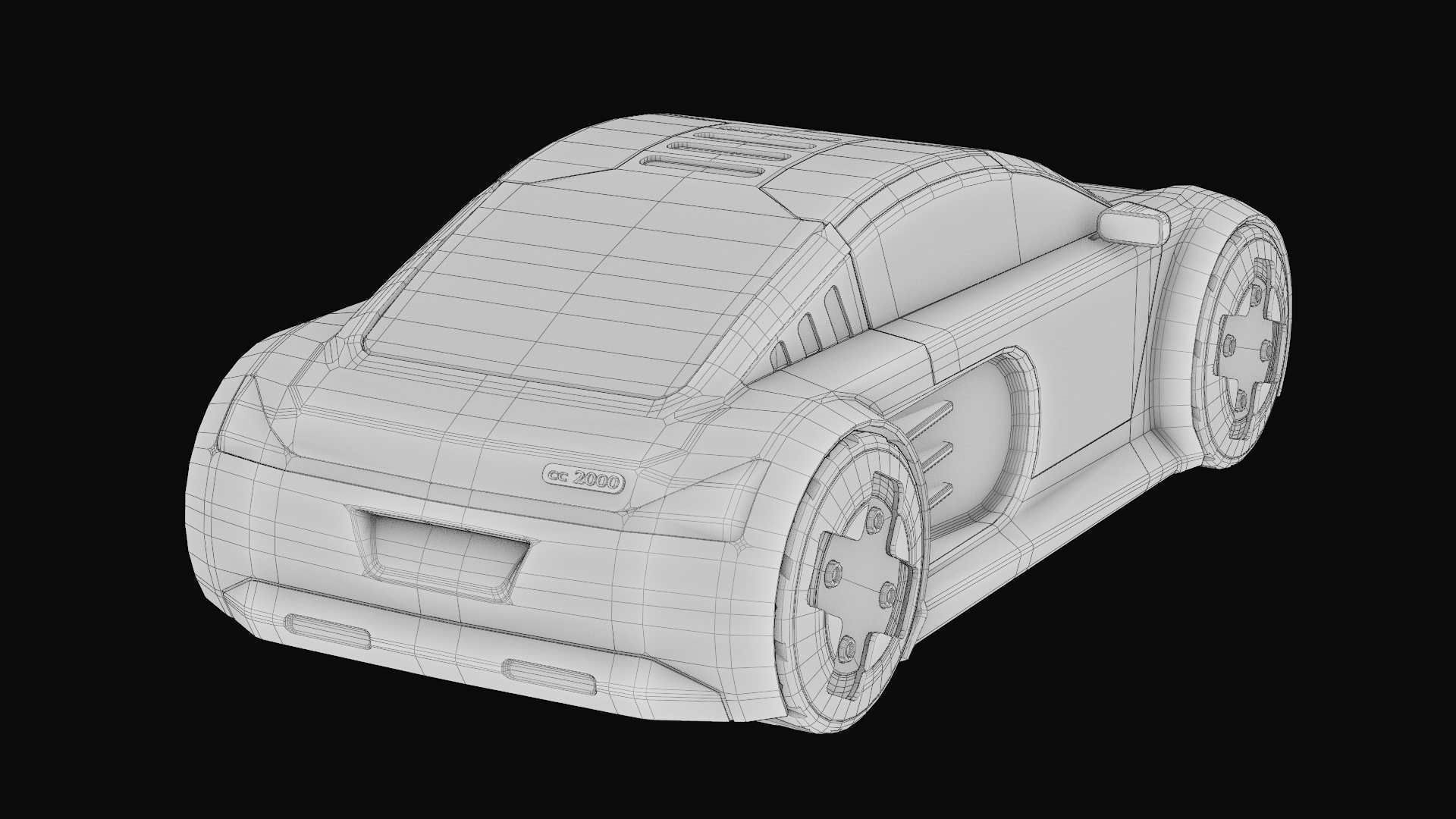 CONCEPT ELECTRIC  VEHICLE RIGGED 3D model_40