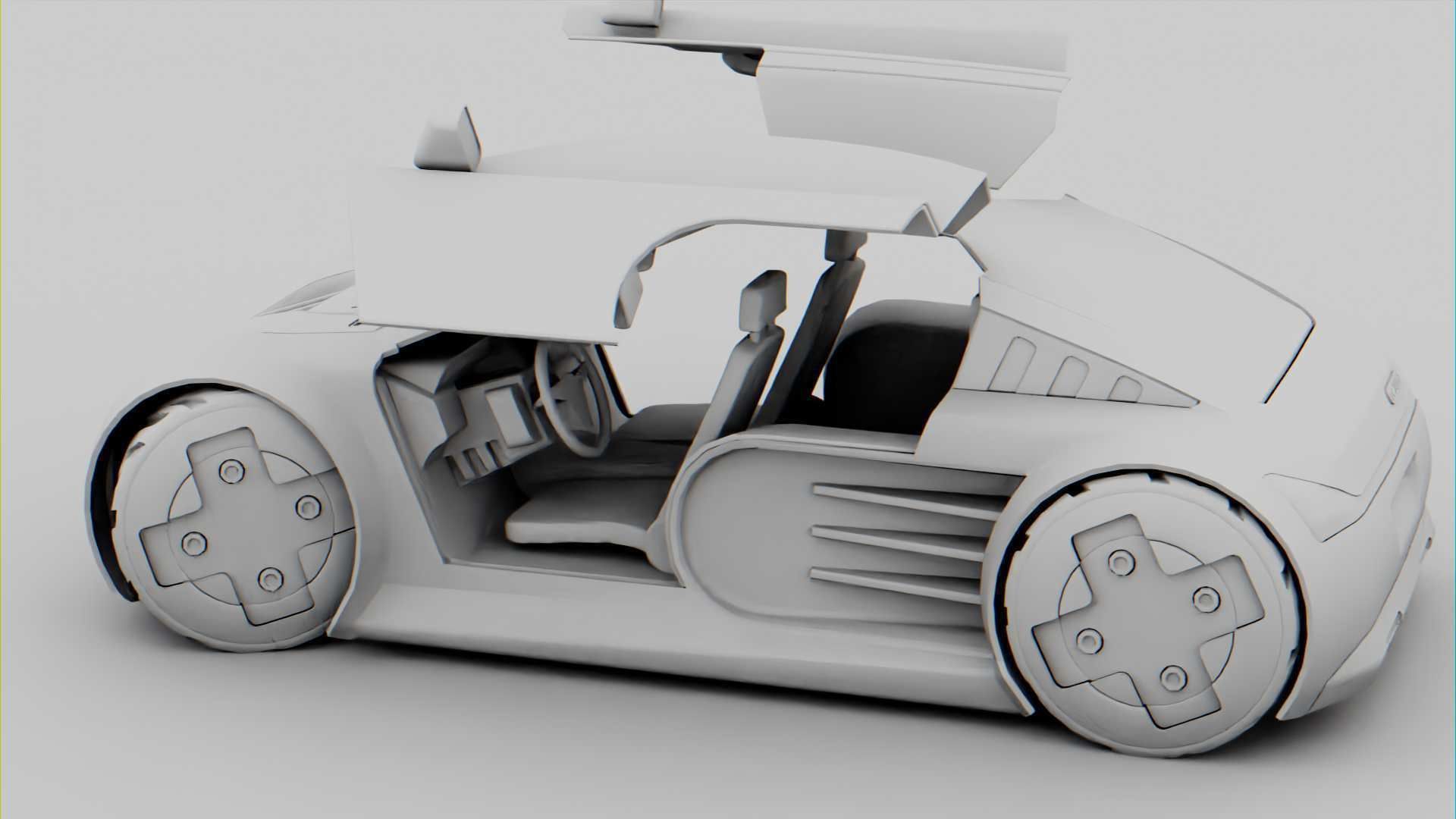 CONCEPT ELECTRIC  VEHICLE RIGGED 3D model_38