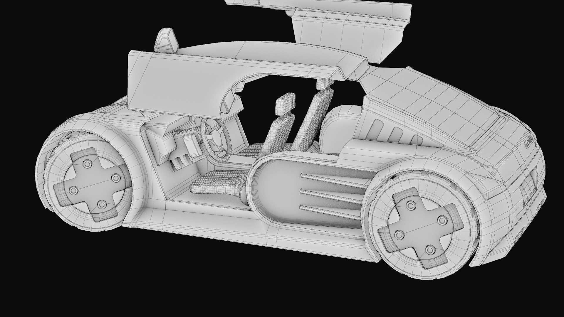 CONCEPT ELECTRIC  VEHICLE RIGGED 3D model_42