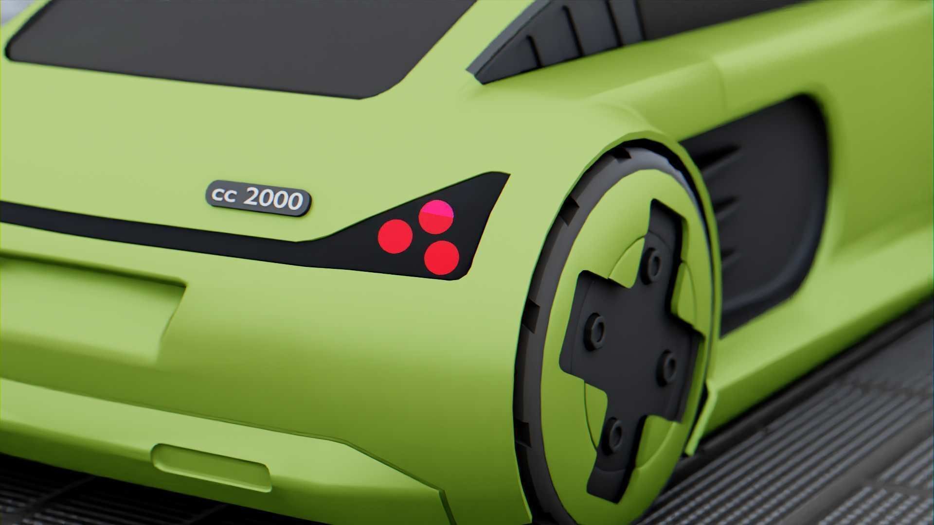 CONCEPT ELECTRIC  VEHICLE RIGGED 3D model_34