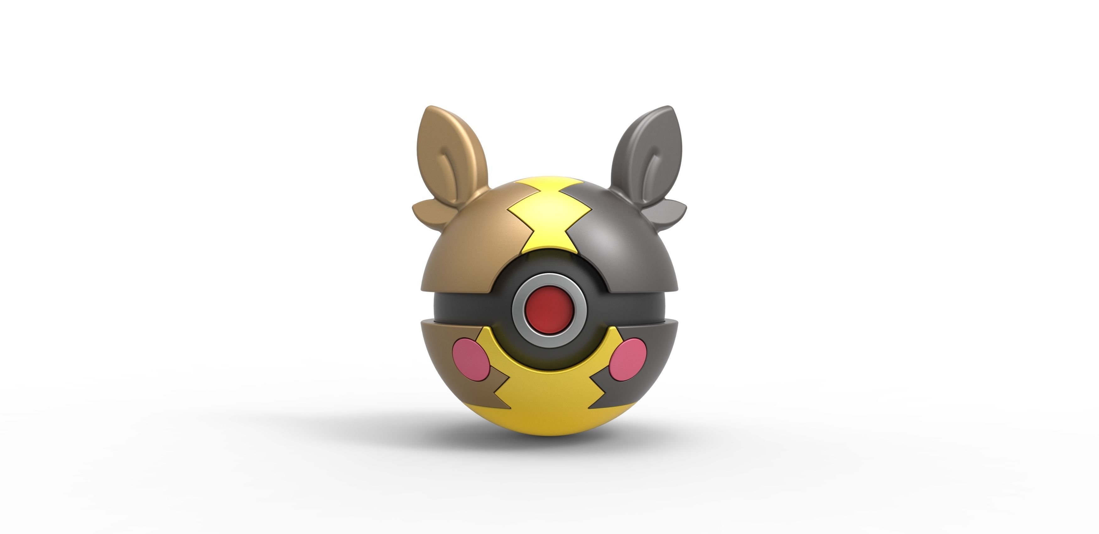 Morpeko orb 3D print model_2