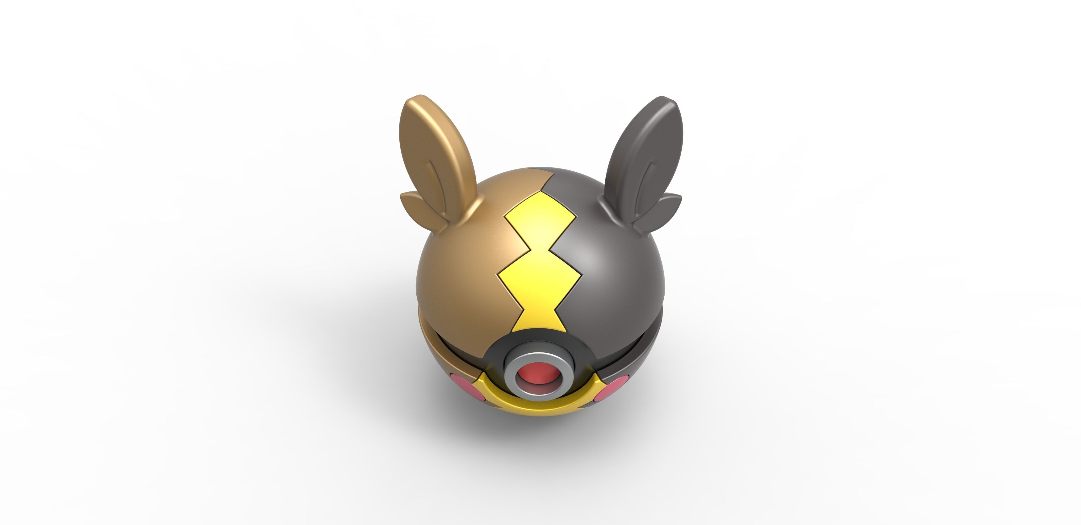 Morpeko orb 3D print model_3